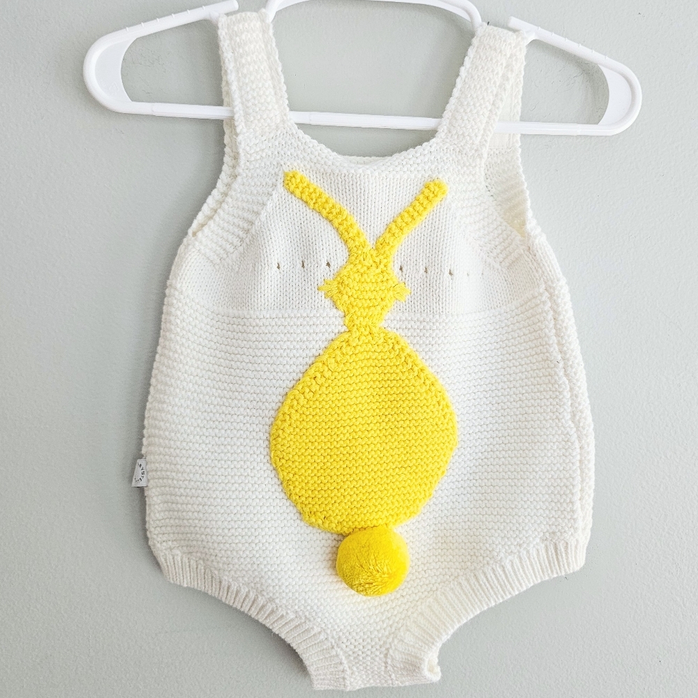 NWT Stella McCartney Kids Bunny Knit Bodysuit